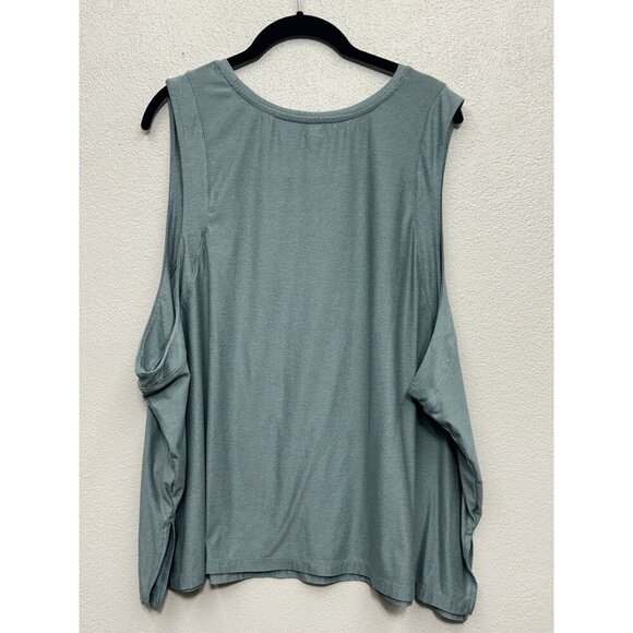 Old Navy Active Tank Top Lot Of 2 Womens 3X Black Green Racerback Cloud 94 Soft - Picture 2 of 11